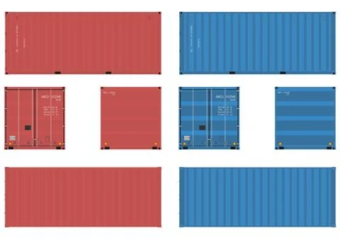 Container Illustrazione stock