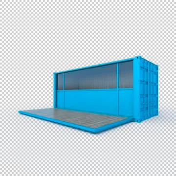 Container Stock Illustration