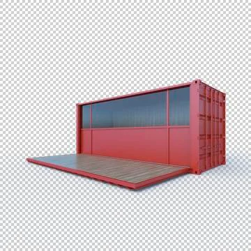 Container Stock Illustration