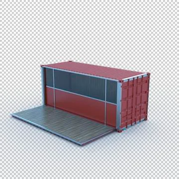 Container Stock Illustration