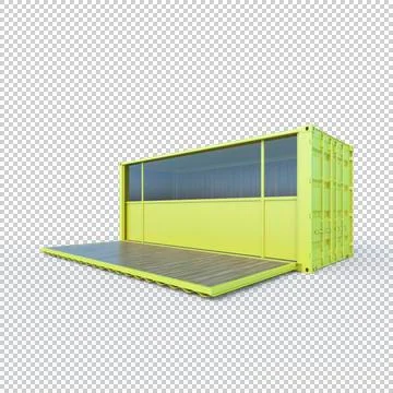 Container Stock Illustration