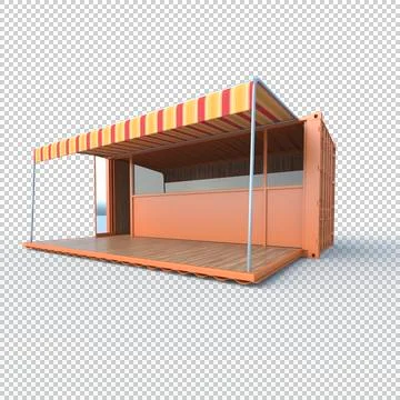 Container Stock Illustration