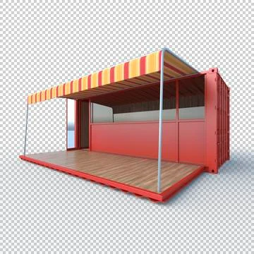 Container Stock Illustration