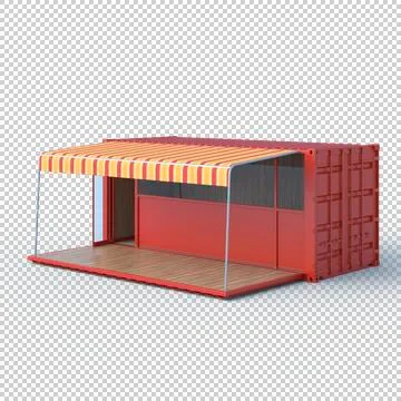 Container Stock Illustration