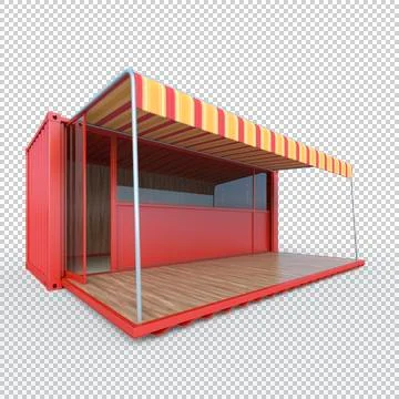 Container Stock Illustration