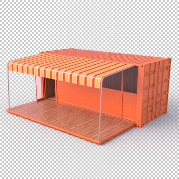 Container Stock Illustration