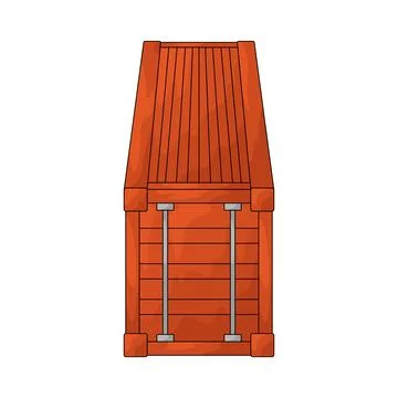 Container illustration Stock Illustration