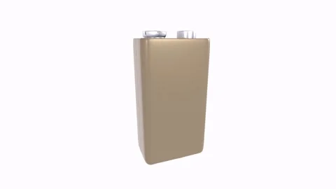 Container isolated on white background 3d rendering 스톡 동영상 308452298