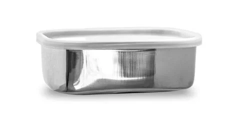 Container isolated on white Stock Photos