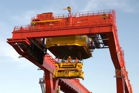 Container Loader Stock Photos