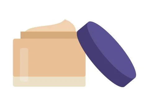 Container of makeup Tonal foundation vector icon flat isolated illustration Stock Illustration