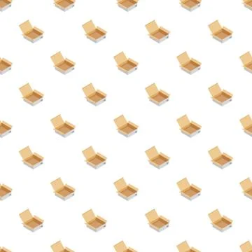 Container pattern seamless Illustrazione stock