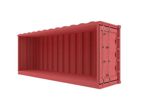 Container section for custom text.red Stock Illustration