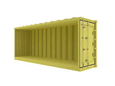 Container section for custom text.yellow Stock Illustration