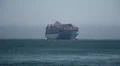 Container Ship Enters Port HD Footage