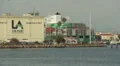 Container Ship Enters Port Of Los Angeles HD Footage