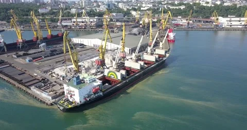 Container ship in export and import business and logistics Stock Footage 139811923