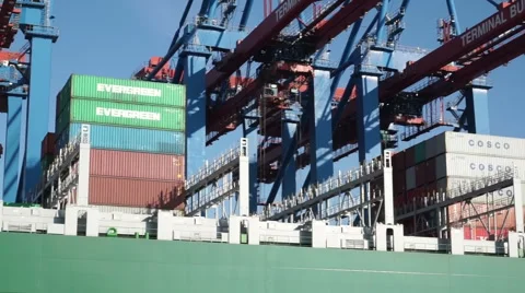 Container ship 動画素材 43860295