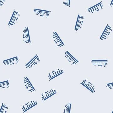Container ship glyph seamless pattern Illustrazione stock