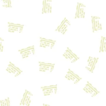 Container ship glyph vector seamless pattern Stock Illustration