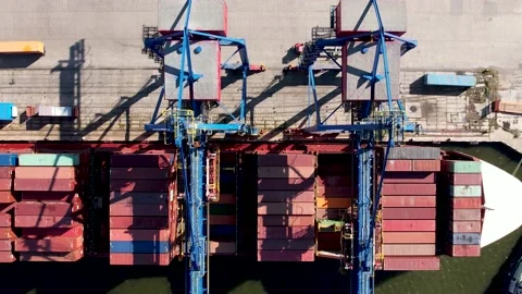 Loading and Unloading Ships Stock Footage ~ Royalty Free Stock Videos ...