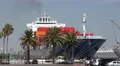Container Ship Moored at Berth HD Footage