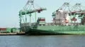 Container Ship Onload Offload - Timelapse HD Footage