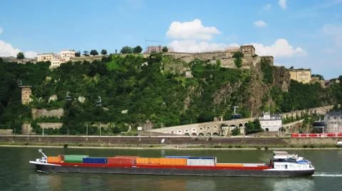Container ship Stock Photos