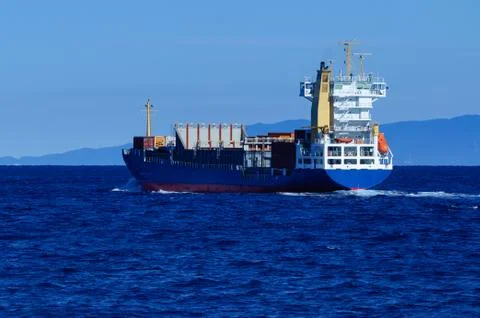 Container ship Stock Photos
