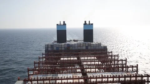 Container Ship Sail Stock Footage ~ Royalty Free Stock Videos | Pond5