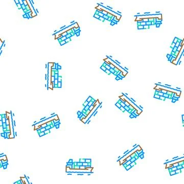 Container ship vector seamless pattern Illustrazione stock