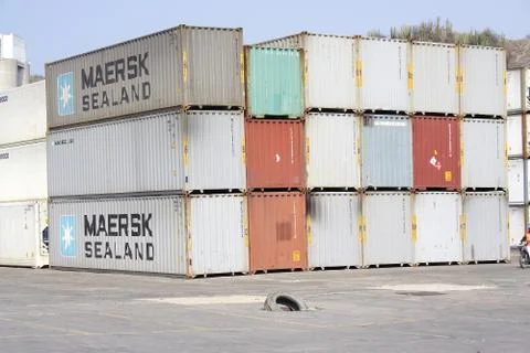 Container shipping yard Photos