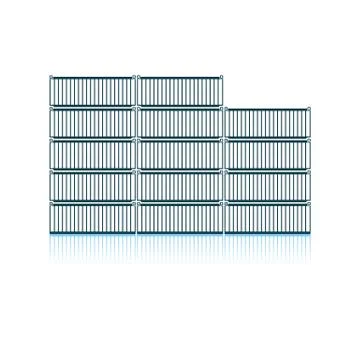 Container Stack Icon Stock Illustration