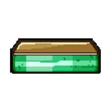 Container tin can pixel art vector illustration Stock Illustration