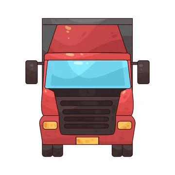 Container Truck illustration Stock Illustration