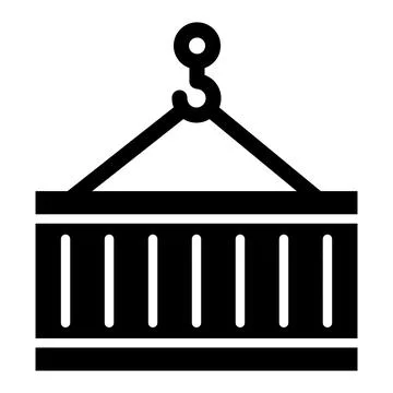 Container Vector Icon Design Illustration Stock Illustration