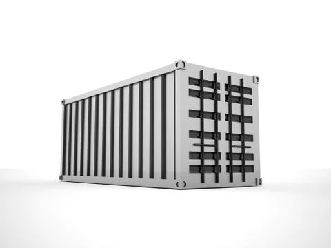 Containers concept rendered Stock Illustration