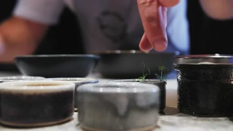 Containers with ingredients for cooking Stock Footage 169226581