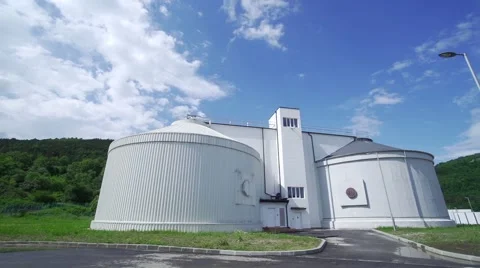 containers for methane production with b... | Stock Video | Pond5