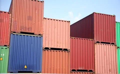 Containers Stock Photos