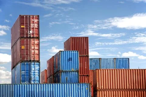 Containers Stock Photos
