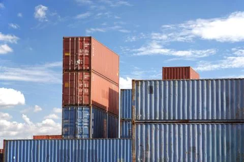 Containers Stock Photos