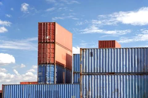 Containers Stock Photos