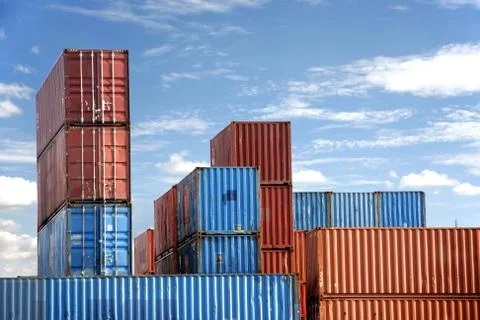 Containers Stock Photos