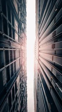 Containers on ship Stock Photos