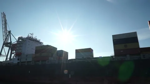 Containership 動画素材 43865502