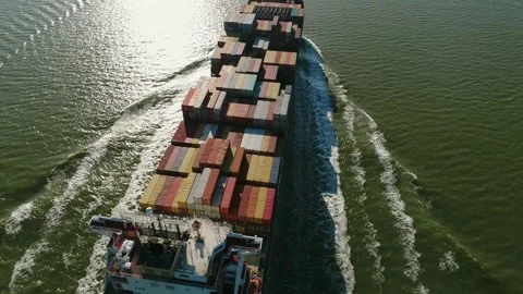 Containership Stock Footage 289905086