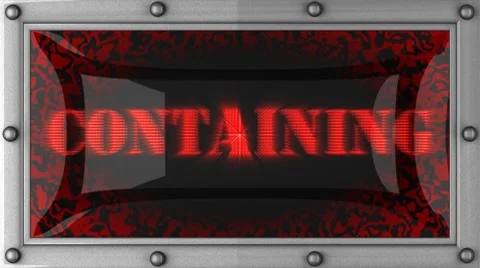 Containing on led Stock Footage 8692961