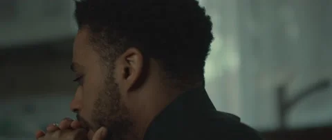 Contemplating change or self reflection Stock Footage 134616838