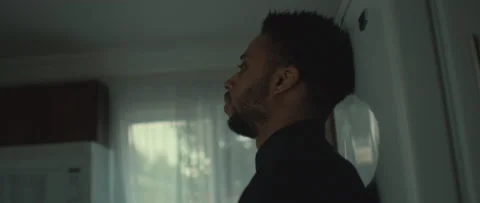 Contemplating change or self reflection Stock Footage 134617243